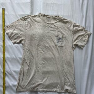 O'Neill Men's Short Sleeve Pocket Tee in Beige Cream